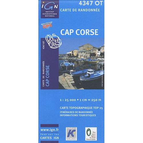 Korsika Cap Corse 1 : 25 000