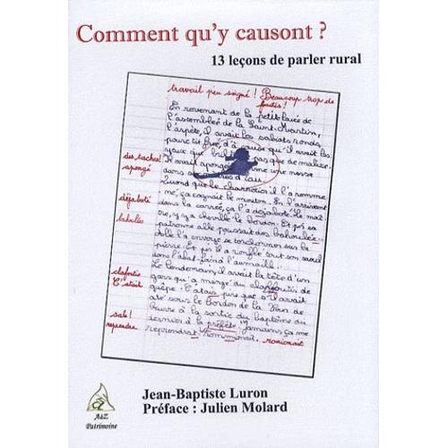 Comment Qu'y Causont ? - 13 Leçons De Parler Rural