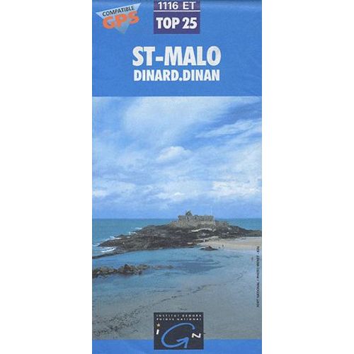 Saint-Malo, Dinard, Dinan - 1/25000