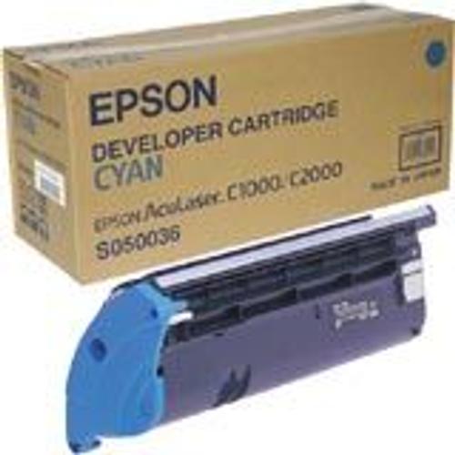 Epson - Cyan - original - cartouche de toner - pour AcuLaser C1000, C1000N, C2000, C2000DPT, C2000DT, C2000PS, C2000PSDT