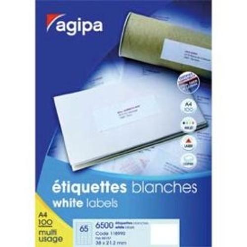 100 planches de 24 = 2 400 étiquettes autocollantes papier adhésif