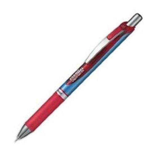 Pentel - Stylo Roller À Encre Gel Liquide Energel Bln75 - Rétractable - 0.4 Mm - Rouge
