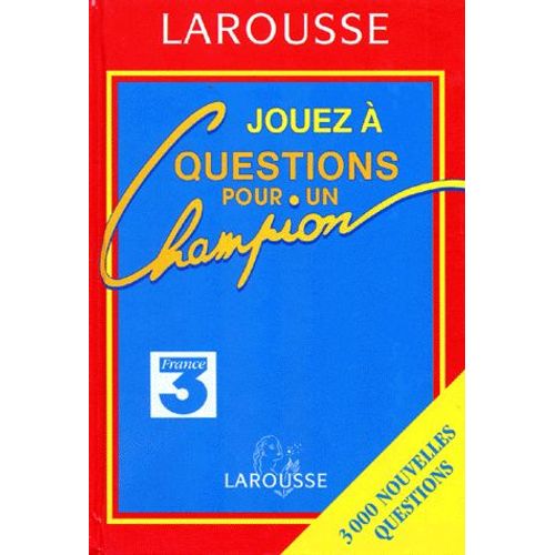 Questions Pour Un Champion - Livre-Jeu 1997