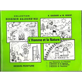 L'homme Et La Nature Dessin-Peinture
