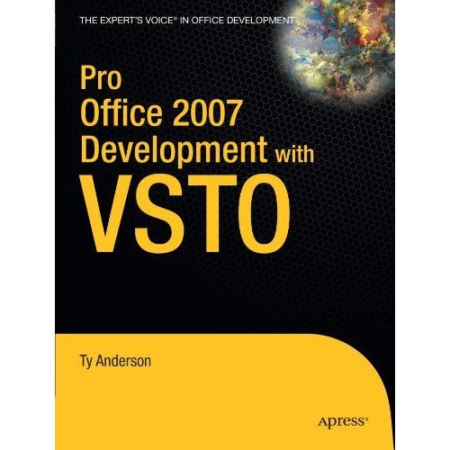 Pro Office 2007 Development With Vsto