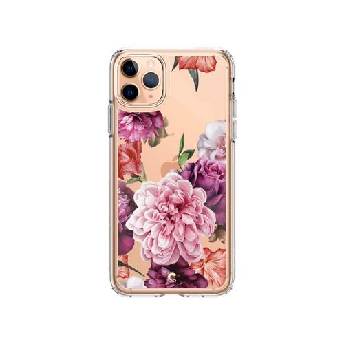 Coque Iphone 11 Pro Cyrill Par Spigen Cecile Série Rose Floral