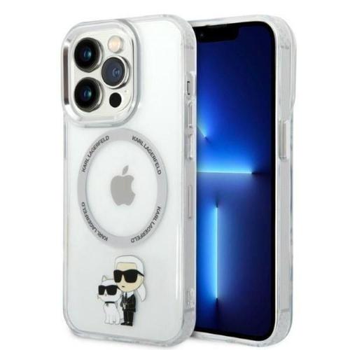 Karl Lagerfeld Magsafe Coque Karl & Choupette Iphone 14 Pro Max Transparente