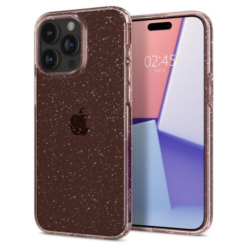 Spigen Coque Liquid Crystal Glitter Iphone 15 Pro Max Rose