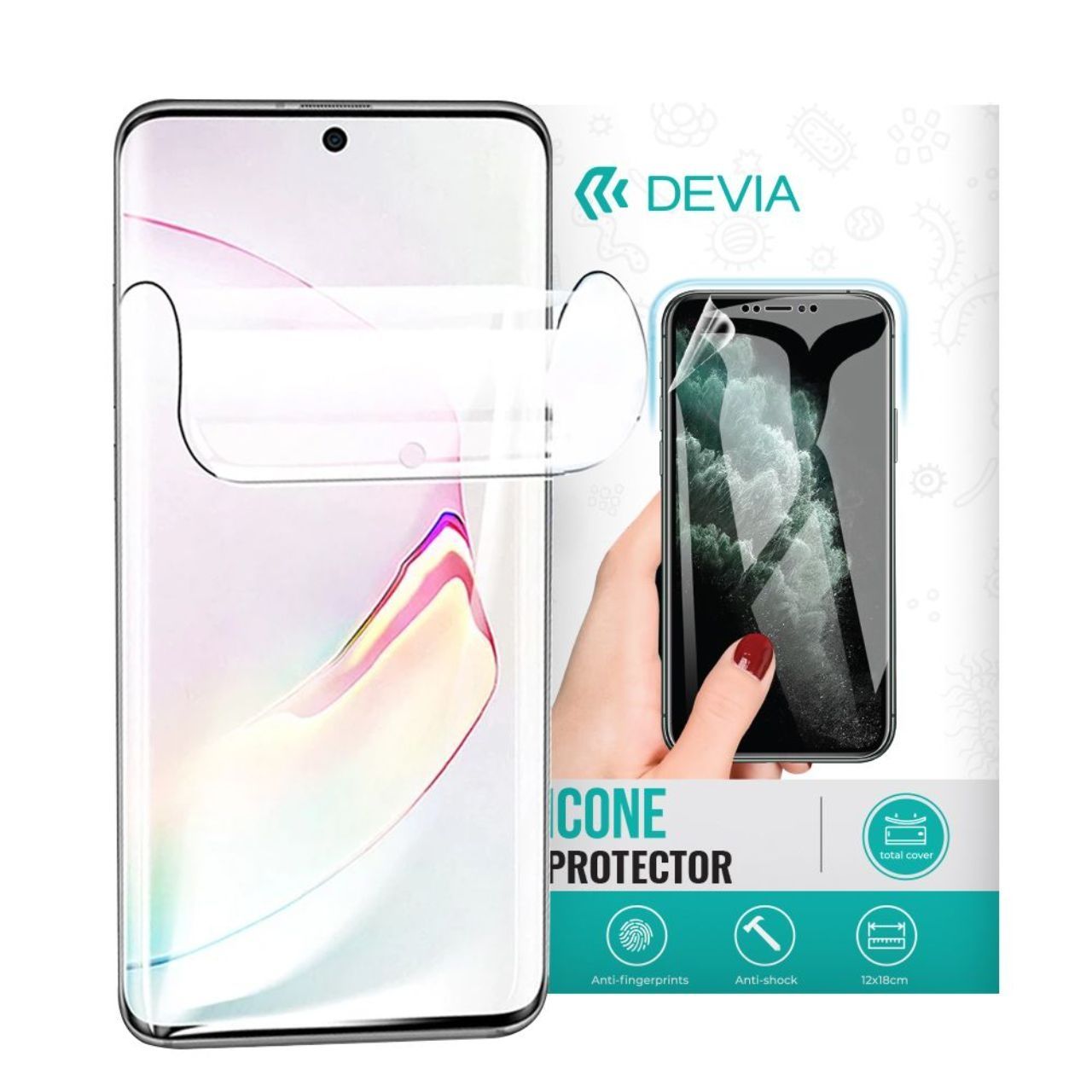 Feuille De Silicone Antibactérienne Devia Oppo A78