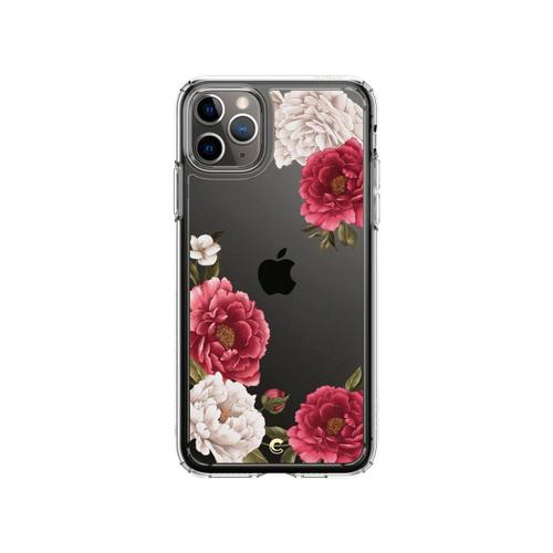 Coque Iphone 11 Pro Max Cyrill By Spigen Cecile Series Rouge Floral