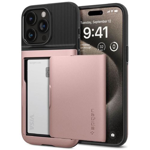Spigen Coque Slim Armor Cs Iphone 15 Pro Max Rose