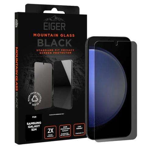 Eiger Folie Glass 2.5d Mountain Glass Privacy Samsung Galaxy S24 Noir