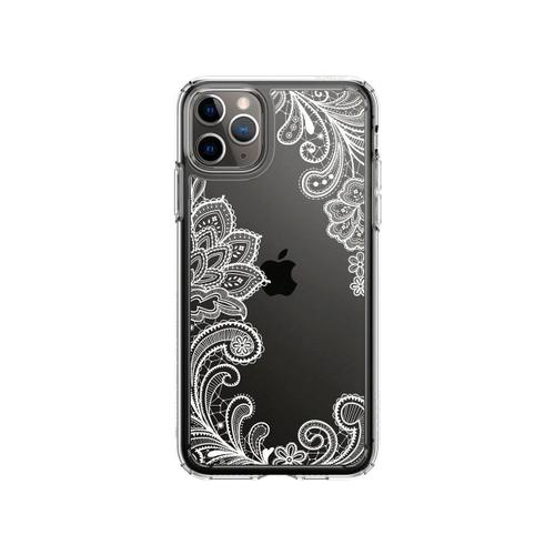 Coque Iphone 11 Pro Max Cyrill Par Spigen Cecile Série Mandala Blanc