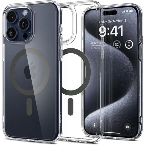 Spigen Coque Ultra Hybride Magsafe Iphone 15 Pro Graphite