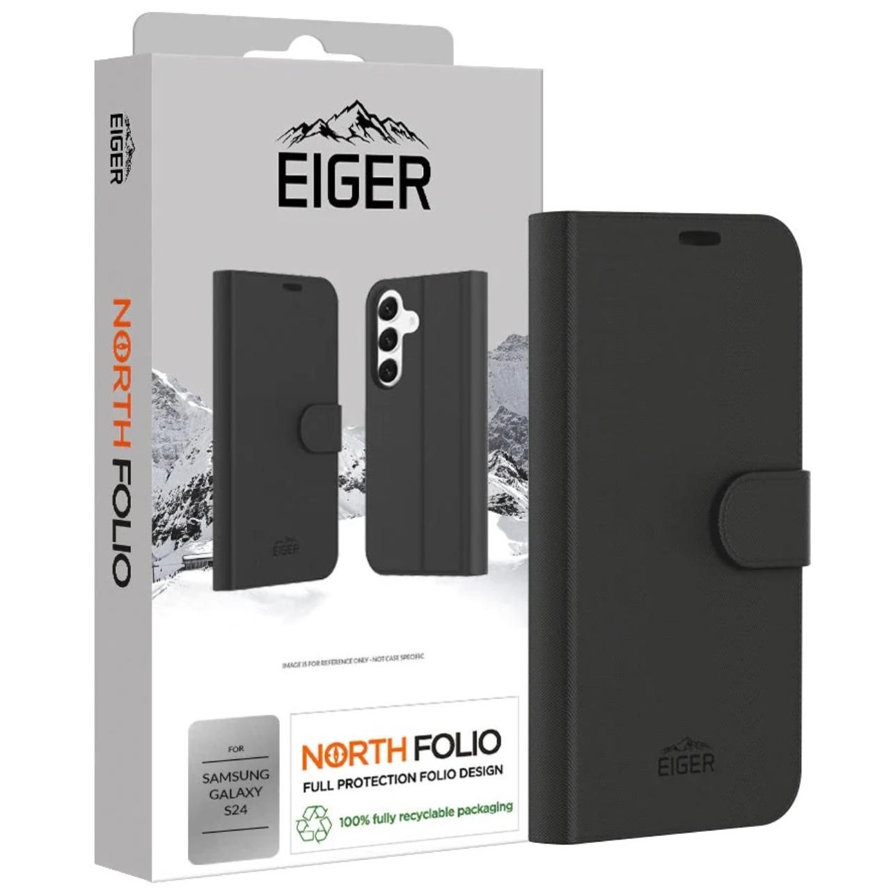 Étui Folio Eiger Husa North Samsung Galaxy S24 Noir