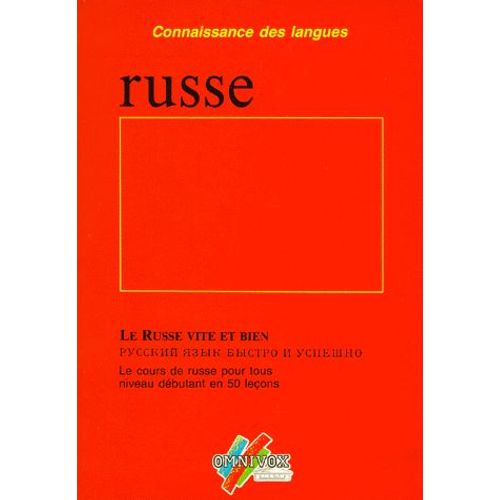 Le Russe Vite Et Bien Livre