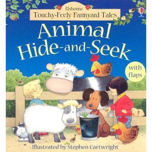 Animal Hide-And-Seek Touchy Feely Flap Book