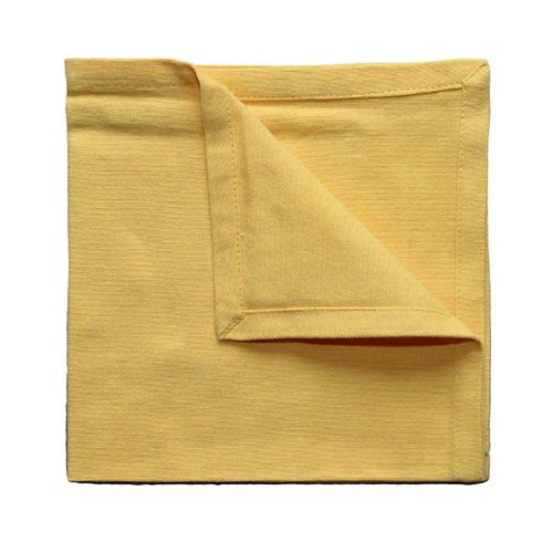 Serviette En Coton New York 40x40 Cm Jaune (Lot De 6)