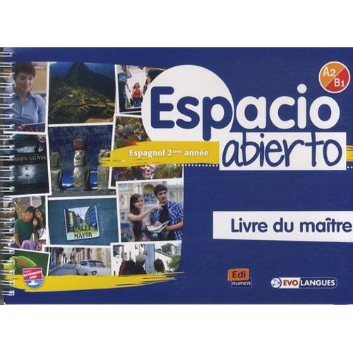 Espacio Abierto Niveau 2 Livre Du Maître + Accès À Eleteca