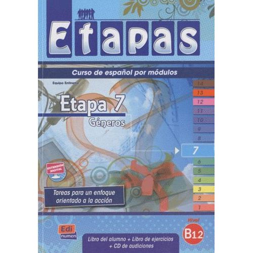 Etapa 7 Géneros Nivel B1.2 - Libro Del Alumno