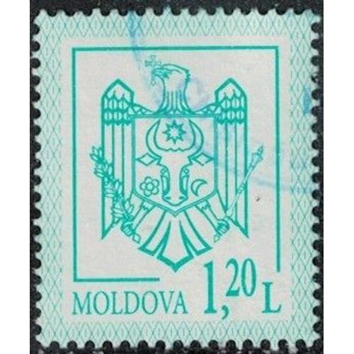Moldavie 2021 Coat Of Armes Blason Armoiries Y&t Md 1012 Su