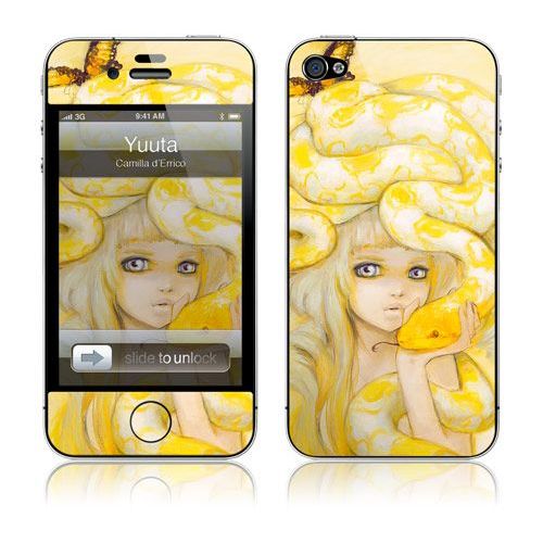 Yuuta- Sticker Auto-Collant Vinyle Mobiskins Pour Iphone 4g/4s