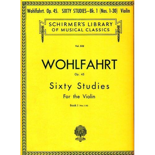 Wohlfahrt - 60 Studies, Op. 45 - Book 1