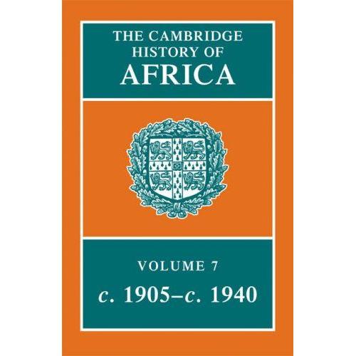 The Cambridge History Of Africa: Vol.7