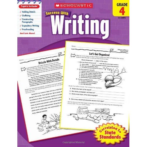 Scholastic Success With Writing: Grade 4 Workbook