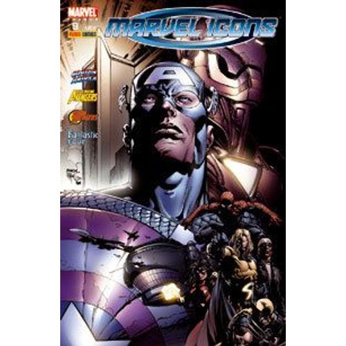 Marvel Icons N° 9 : Partenaires ( Captain America / Young Avengers / New Avengers / Fantastic Four )
