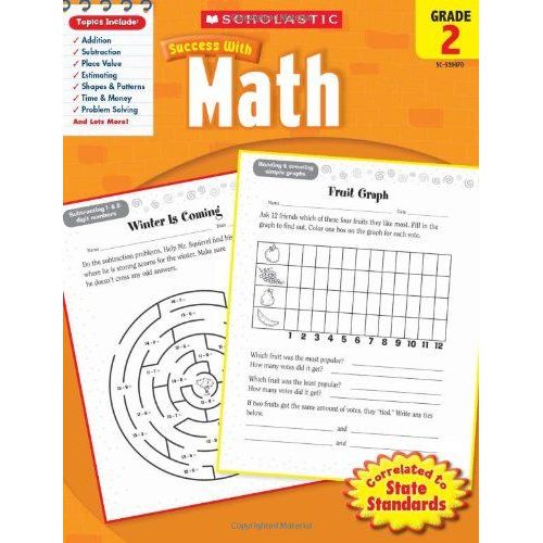 Scholastic Success With Math: Grade 2 Workbook
