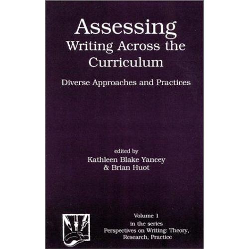 Assessing Writing Across The Curriculum