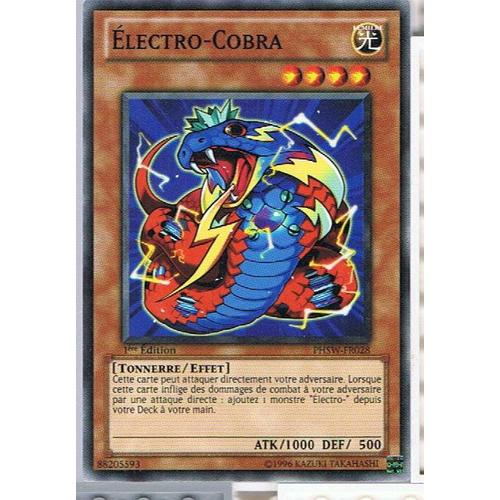 Electro Cobra (Wattcobra) - Yu-Gi-Oh! - Phsw-Fr028 - C