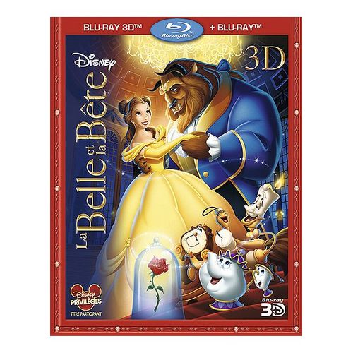 La Belle Et La Bête - Blu-Ray 3d + Blu-Ray 2d