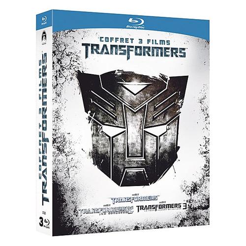 Transformers + Transformers 2 - La Revanche + Transformers 3 - La Face Cachée De La Lune - Pack - Blu-Ray