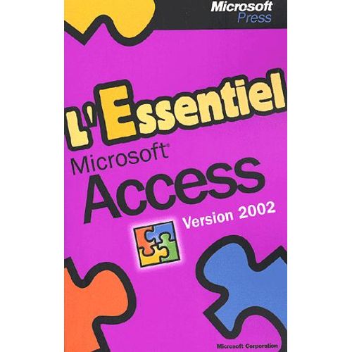 Access Version 2002