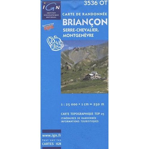 Briançon - 1/25 000, Serre-Chevalier, Montgenèvre