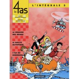Les 4 As L'intégrale Tome 3 - Le Rallye Olympique - L'île Du Robinson