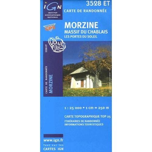 Morzine Massif Du Chablais Les Portes Du Soleil - 1/25 000