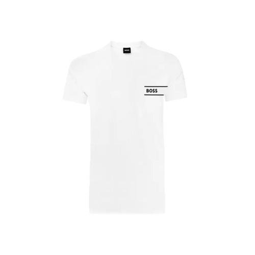 T Shirt Boss Authentic Homme Blanc