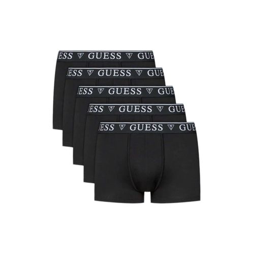 Boxer Guess Pack X5 Stretch Homme Noir