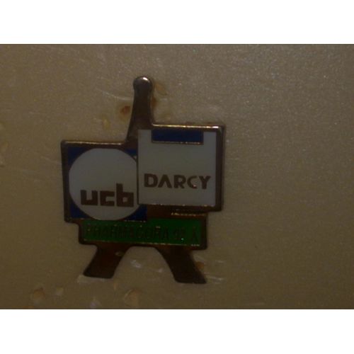 Pin's Ucb Darcy - Pharmagora 92