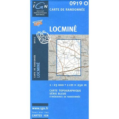 Locminé - 1/25 000