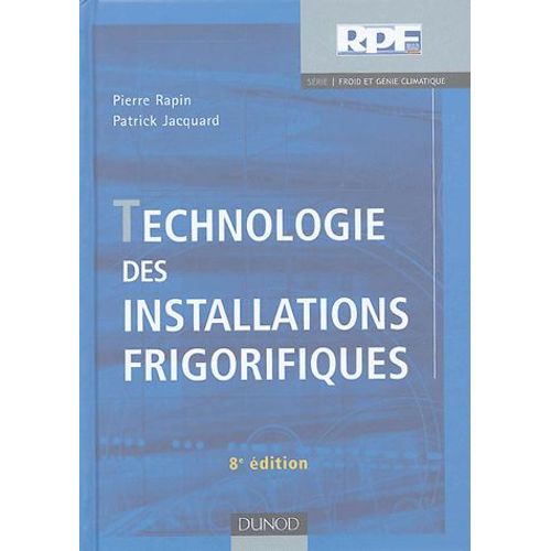 Technologie Des Installations Frigorifiques