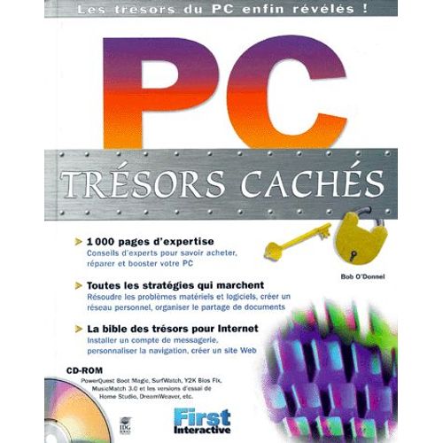 Tresors Caches Pc - Avec Cd-Rom