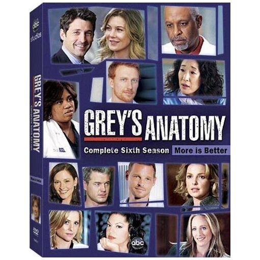 Grey's Anatomy l'intégrale de la sixième saison - édition bénélux