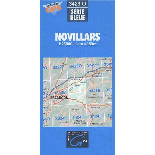 Novillars - 1/25 000