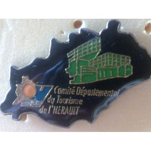 Pin's Du Comité Départemental Du Tourisme De L'hérault