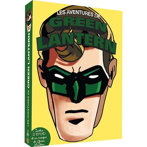 Coffret 2 Dvd + 1 Masque - Les Aventures De Green Lantern - Pack