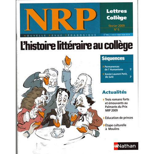 Nrp College  N° 6 : L'histoire Litteraire Au College